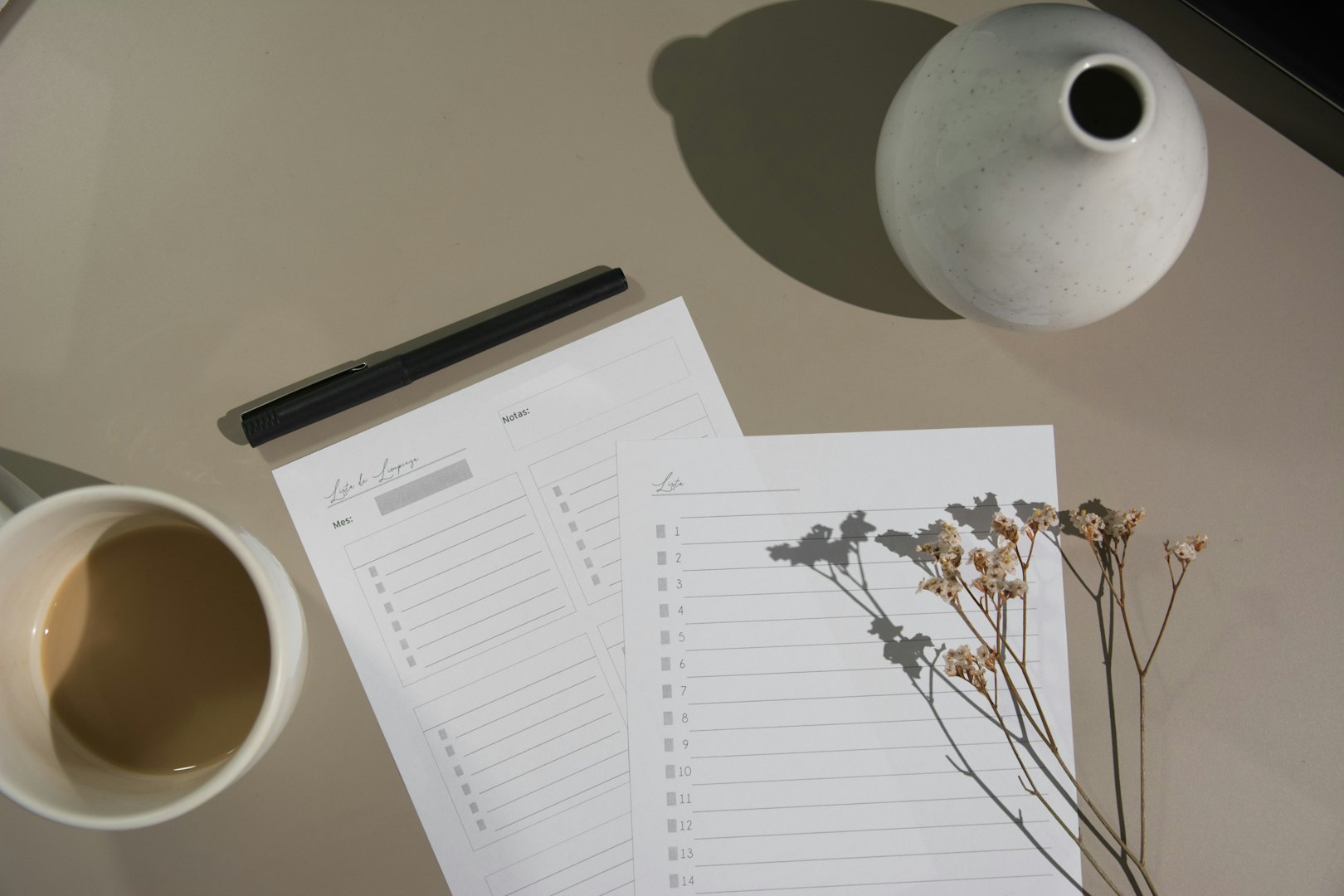 Printable Checklists